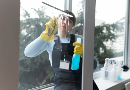 Nettoyage de vitres intérieures et extérieures à Caouënnec-Lanvézéac